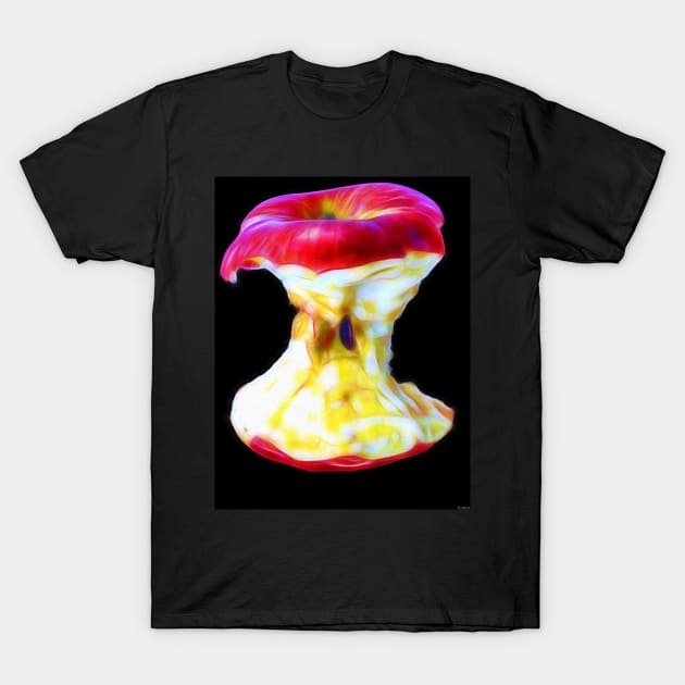 Apple Core Close Up T-Shirt by danieljanda